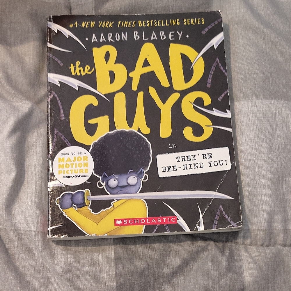 Scholastic The Bad Guys Book - Yellow and Black Cover